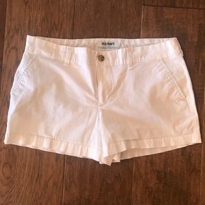 White shorts
